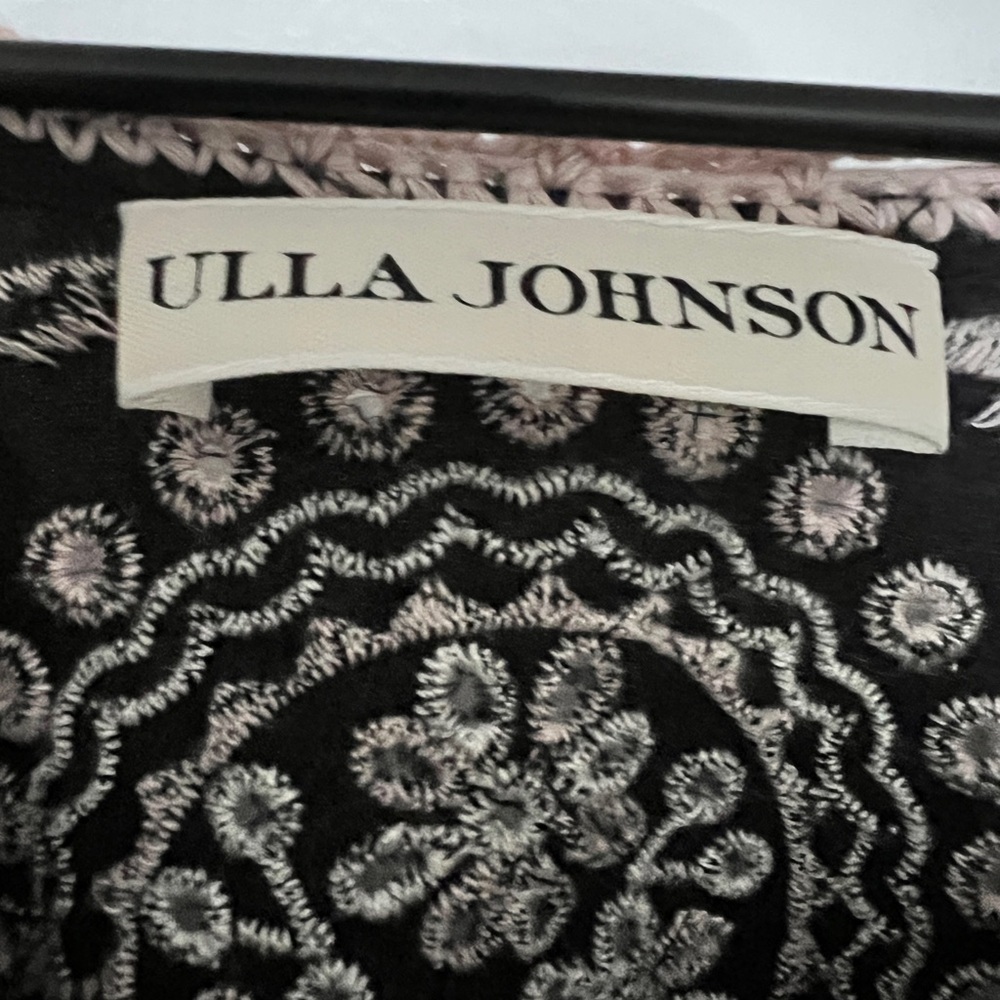 Ulla Johnson - Embroidered Dress- Mira in Black - Picture 8 of 8
